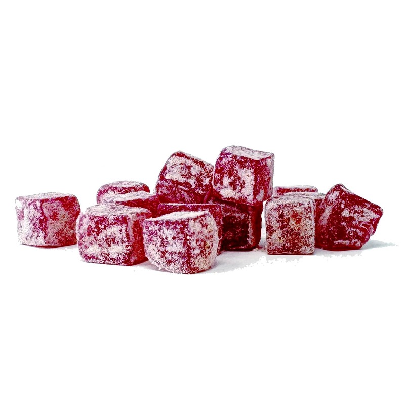 Wally & Whiz Danish Gummy Candy Black Currant with Strawberry