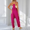 UNIANKIYA One Piece Jumpsuits for women V Neck Sleeveless Loose