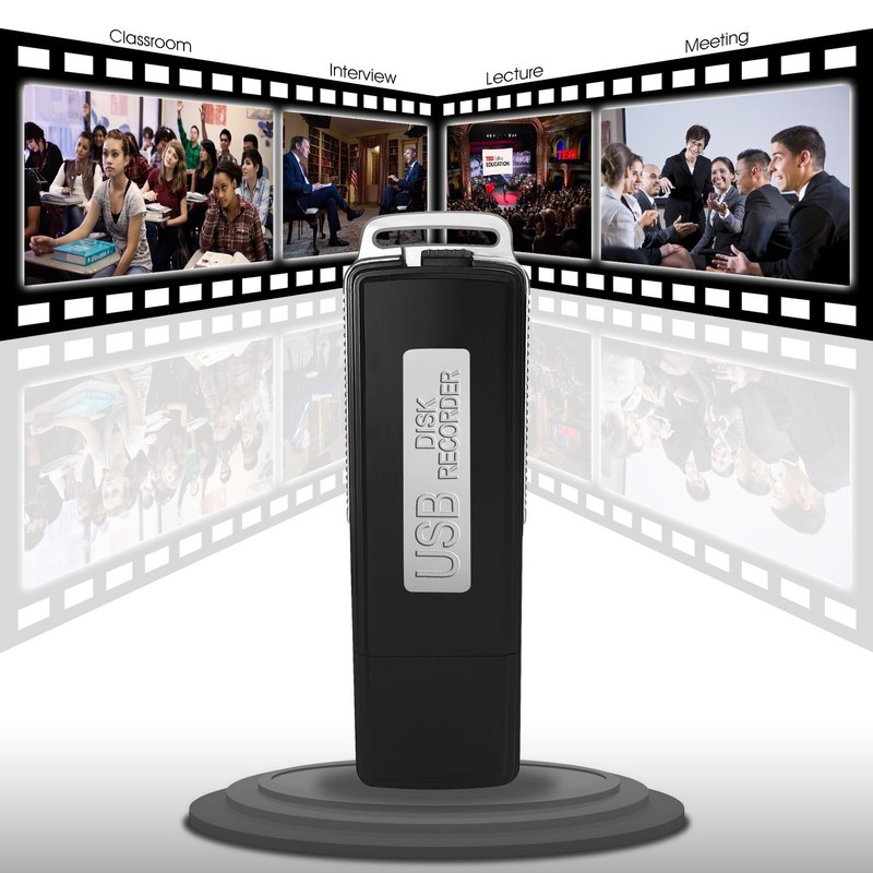 Digital Voice Recorder,Portable Digital USB Disk Audio Voice Recorder with