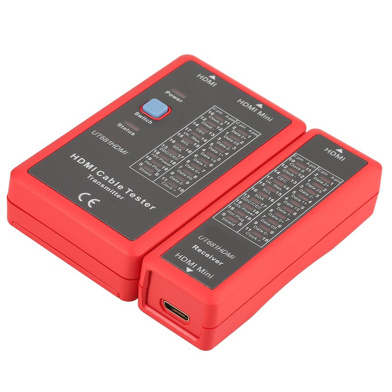 UT681HDMI HDmi MINIHDMI Data Cable Tester 20LED Status Indictor