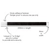 Tyvek Wristbands, 100 Pack by AA Wristbands for Parties, Security,