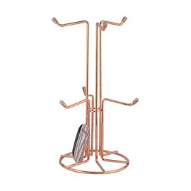 apollo THE HOUSEWARES BRAND Copper Cookbook Holder, Great Gift Idea, Sturdy, Sleek and Modern Design, Size: 23x14x22cm, Copper