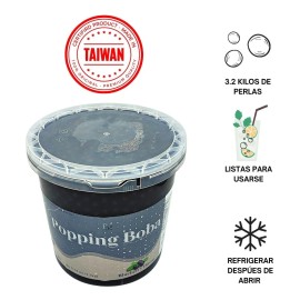 Perlas Explosivas Mora Azul 3.2 Kg Para Toppings O Sodas