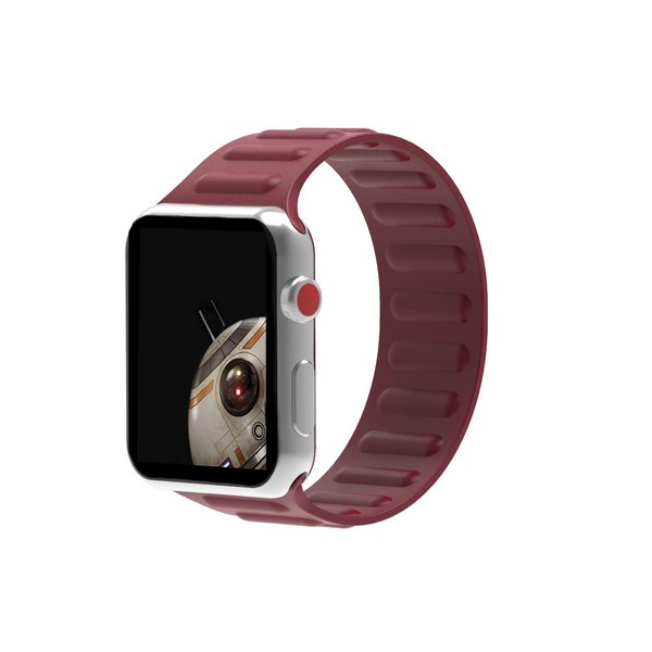 Correa de silicona de una sola vuelta compatible con iWatch