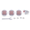 Car Tire Wheel Lights, 4Pcs Air Valve, Solar Valve Cap