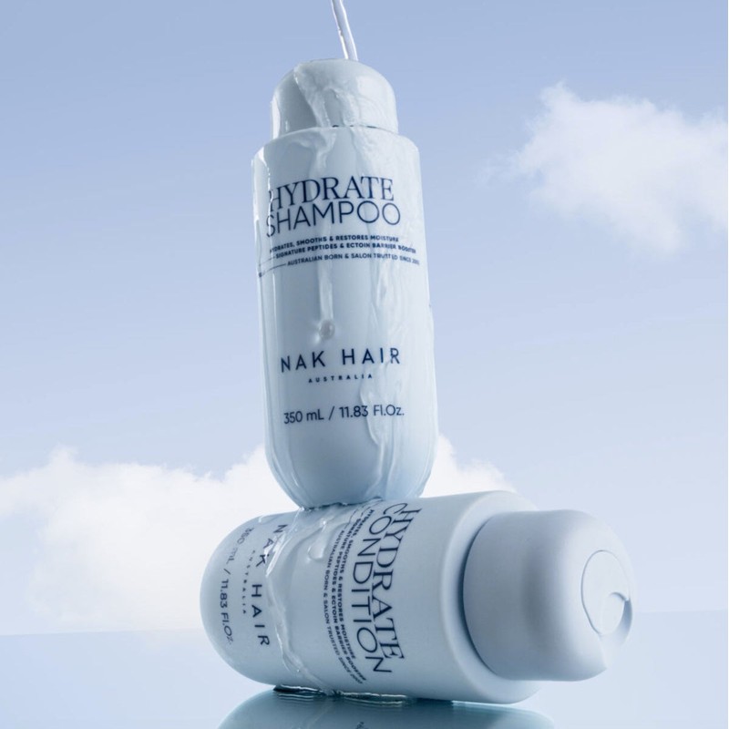 NAK Hair Hydrate Trio Bundle with Replends Moisture Mask Hydrating