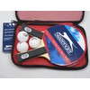 Slazenger Unisex – Erwachsene Tischtennis-Set 6tlg Tischtennisschläger 2 Schläger 225418,