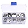 waves Stainless Steel Washer Set, Case Included, M2, M2.5, M3,