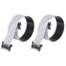sourcing map FFC FPC Cable 0.5mm Pitch 41 Pin 500mm Flexible Flat Ribbon Cables for LCD Screen,2Pcs