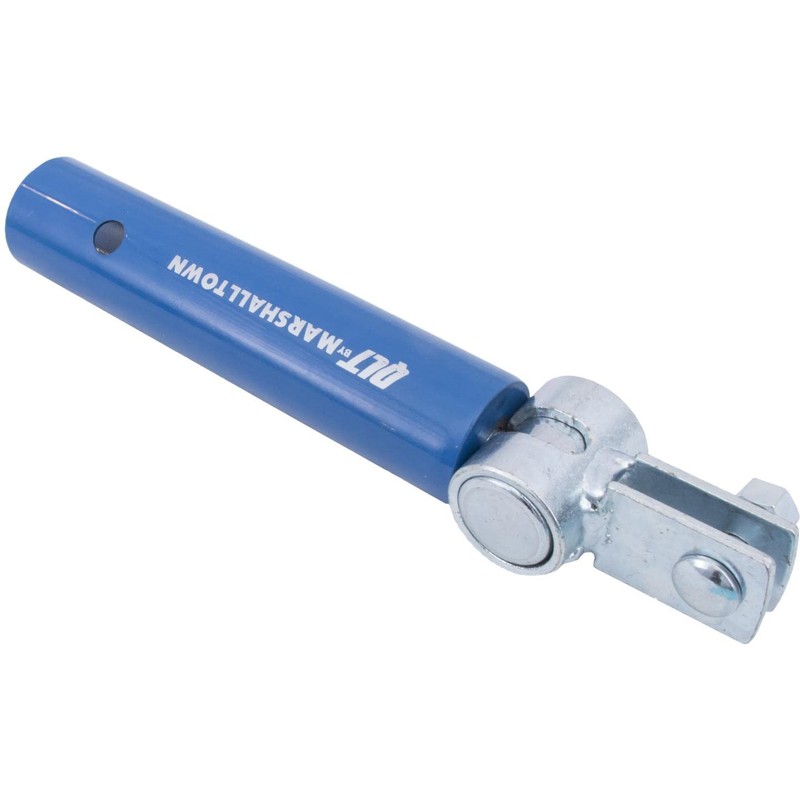 QLT By MARSHALLTOWN Mini Rock-It, Concrete, Angle Adapter, 1 3/8