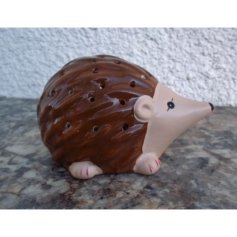 Kitchen HEDGEHOG CERAMIC TOOTHPICK HOLDER NEW IN BOX HAND PAINTED