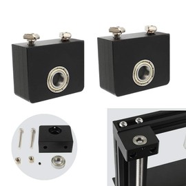 Soporte superior de aluminio con tornillo Z para impresora 3D para Creality CR-10/CR-10S, Ender 3/Ender 3Pro/Ender 3 V2 de metal Z-Rod (paquete de 2)