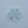 Bling Sparkle Shine Ltd. Aqua Snow Flake Appliqué, Snowflake Rhinestone