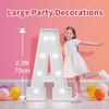 Marry Me Light Up Letters: Marquee Letters 2 Feet Tall