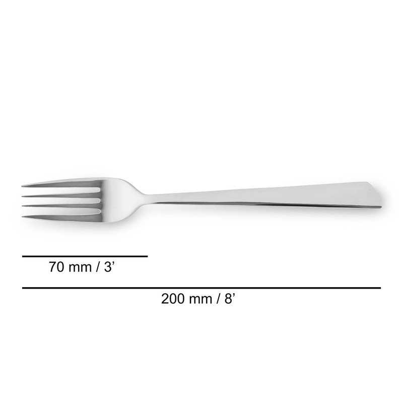 ARCOS Flatware Set 24 pieces - Silver Monoblock of one