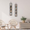 QUTREY Black 4x6 Hanging Picture Frames Set of 2, 4