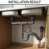 1-1/2 Inch Double Bowl Kitchen Sink Drain Kit - Universal