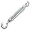 Merriway BH04225 (3 Pcs) Turnbuckle Strainer Hook to Eye Wire