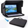 Portable Laptop Sun Shade for Outdoor Work – Foldable Oxford