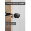 Goldenwarm Black Closet Door Knobs, Passage Door Knobs, Matte Black