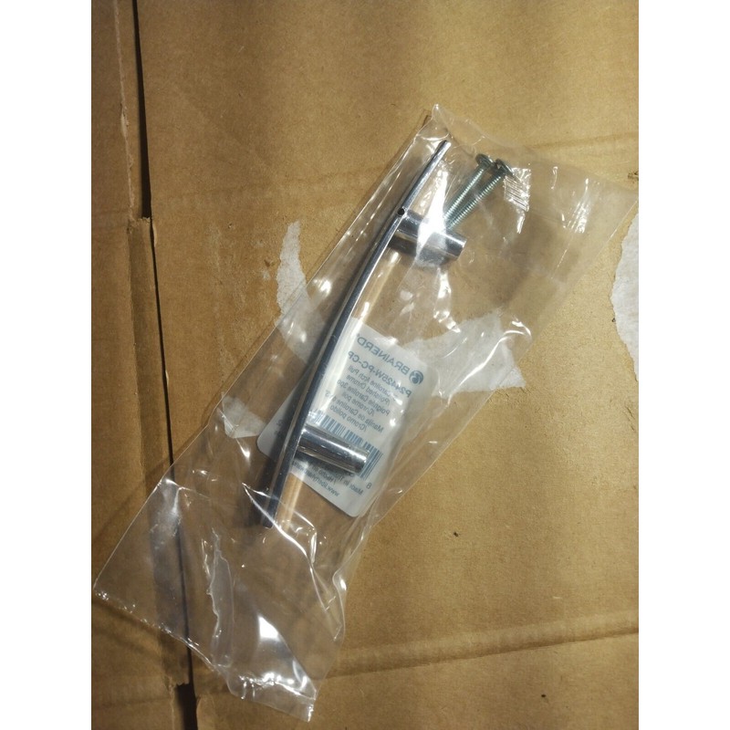 Brainerd P24425W-PC 3" Chrome Caroline Arched Cabinet Drawer Pull