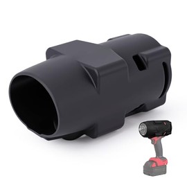 Bota protectora de goma con anillo de fricción bota protectora 49-16-2967 para llave de impacto de alto torque m18 FUEL de 1/2" con anillo de fricción