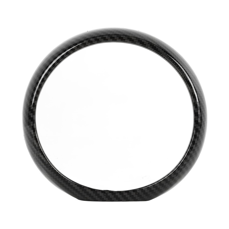 Car Dashboard Cover Edge Trim Decoration Ring Carbon Fibre Style