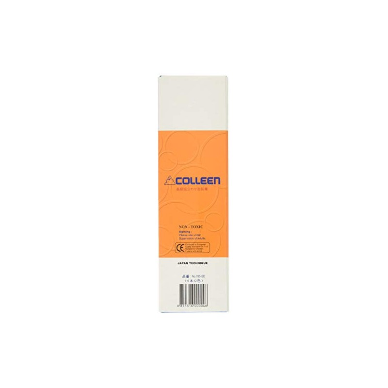 Colleen Pencil 785 Round 6 Pencils 12 Colored Pencils in