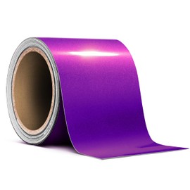 VViViD Ultra Gloss Metallic Purple Air-Release Adhesive Vinyl Pinstripe Tape Roll (3 Inch x 20ft)