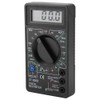 Black DT830D Auto Ranging Digital Multimeter, Continuity Ohm Digital Multimeter,