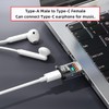 CY 3 Pieces/Lot Type C Smart LED USB-C to USB