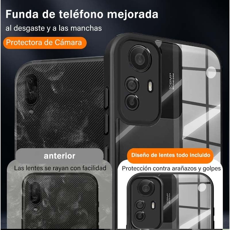 DABUNA YC Funda para Redmi Note 12s Case, Protectora de