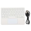 Wireless Keyboard with Touchpad Quadrate Keycap Ultra Thin 10inch Wireless