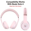 3 in 1 Beats Silicone Case for Solo 4 Headphones,
