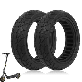 RidTianTek 70/60-7.5 Solid Tire for Segway Ninebot Max G3/ZT3/ZT3 Pro Electric Scooters, 11 inch Tubeless Rubber Tyre Honeycomb Design Front/Rear Wheel Replacement, Shockproof