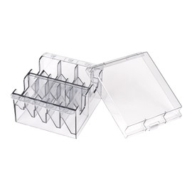 Layhou Plastic Blade Organizer for 8 Blades Storage Case Rack Clipper Comb Holder