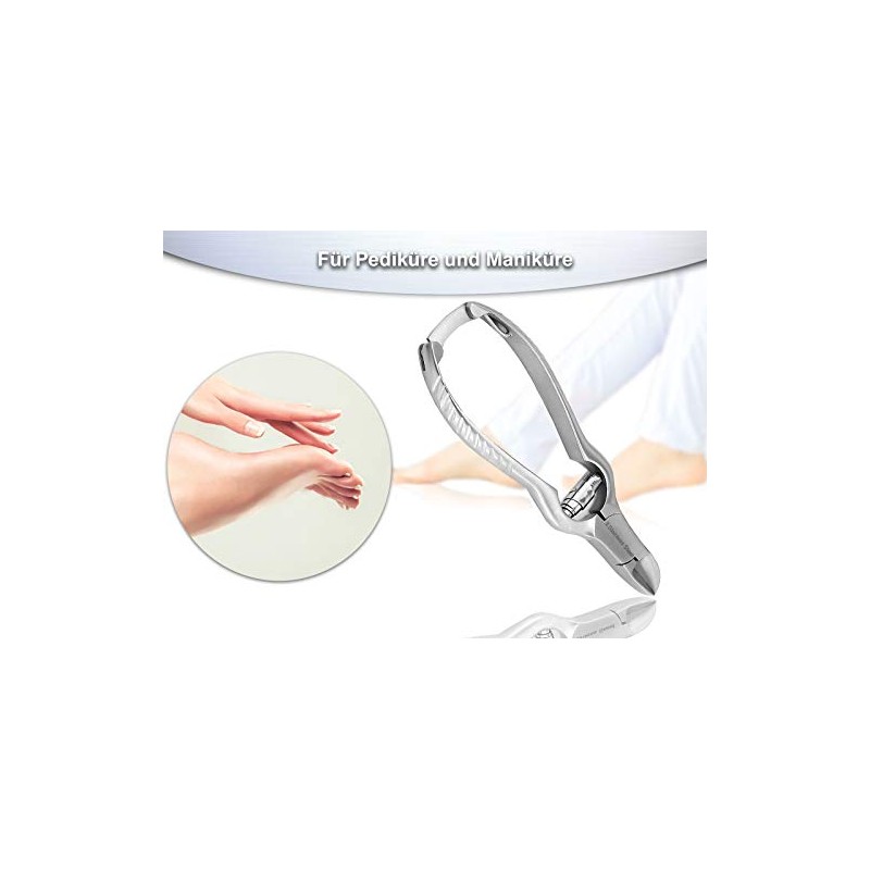 Nagelzange 14 cm aus EXELLENT-Solingen mit Pufferfeder