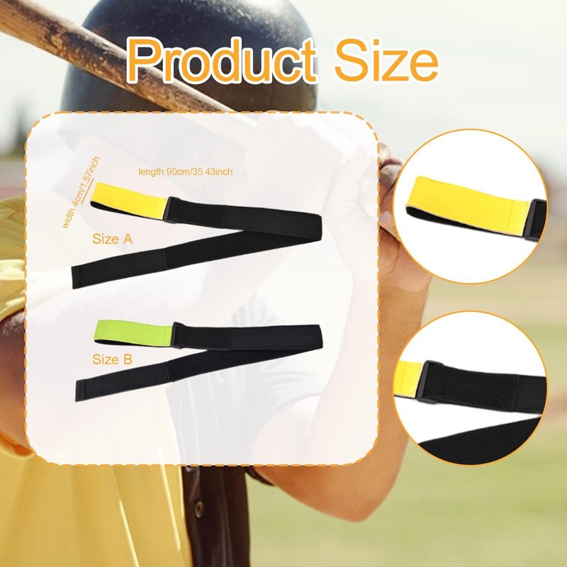 rockible Baseball Training Band Posture Correction Band Universal Replace Batting