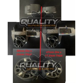 Eaton Supercharger Snout Bearings Isolator Coupler Jaguar Land Rover Range 5.0 47mm Oi