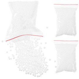 FRCOLOR Mini Foam Balls 3 Packs Rainbow Foam Beads Beads Foam Balls Wedding Decor Craft Foam Beads Foam Bead Ball Wedding Table Decor Circle vase polystyrene Balls Small Puff Ball Manual