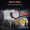 GOOACC Fuel Injection Pressure Tester Kit - 0-140 PSI Gasoline