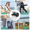 ORIA Portable Safe with Number Code, Security Box, Outdoor Security