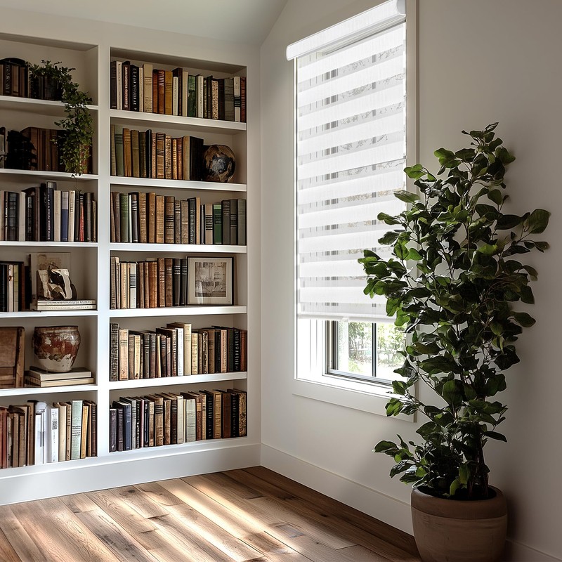 CHICOLOGY Zebra Blinds , Roller Window Shades , Blinds for