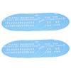 2 Sets Warning Wall Sticker Public Places Warning Sign for