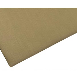 Plain Khaki Polycotton Fabric - 45 inch / 112 cm Wide - 40+ Colours (Khaki, 1 METRE)