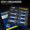 YIYEIE 10PCS Torque Adapter Set Metric, 10, 12, 13, 14,