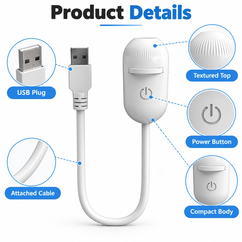 USB Galaxy Projector Night Light for Home Décor – 360°