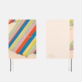 Hobonichi Techo 2025 HON Unsodo: Bijutsukai (Rainbow), Japanese Version (English Language Not Guaranteed), A6, 1 Page Per Day, January Start, Week Begins on Monday