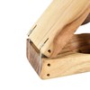 AeraVida Handmade Teak Wood Manual Lime Lemon Hand Juicer Squeezer