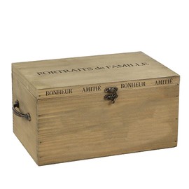 Photo Album Storage Box 6x4 Picture Storage Box Holds 192 Pictures Mothers Day Photo Album Gift (CF43)